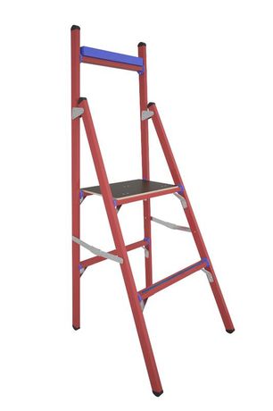 Стремянка диэлектрическая СВД-0.7 с вертикальной опорой стеклопластик. Антиток Д413734 Диэлектрик