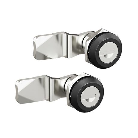 Комплект поворотных замков с личинкой под уникальный ключ для навесных корпусов, 2 шт., ключи в комплекте | R5CE229N DKC ДКС