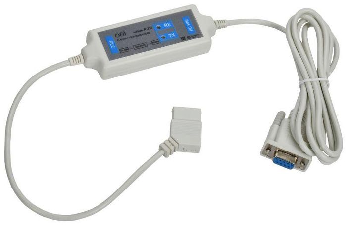 Кабель RS-232 для обмена данными с внешними устройствами ПЛК 430 ONI PLR-430-ACS-RS232E-000-00 IEK