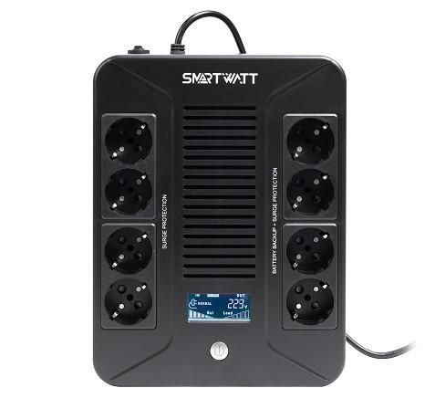 Источник бесперебойного питания SMARTWATT UPS SAFE PRO LCD 1000 | 3703020280003 Delta