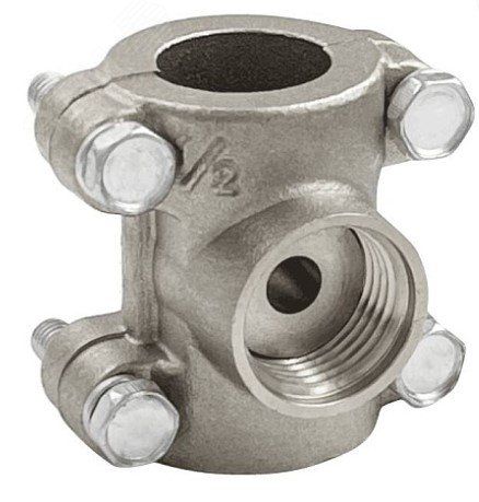 ВР 3/4дюймх1/2дюймх3/4дюйм (40/10) К VALFEX VF.755.N.034.012.034 Обойма-тройник ремонтная никелированная