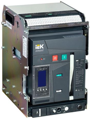 Выключатель автоматический воздушный 3п B 1250А 85кА TT выдвижн. с комплектом аксессуаров ARMAT IEK AR-ACB-3VB-085-1250A-TTCF