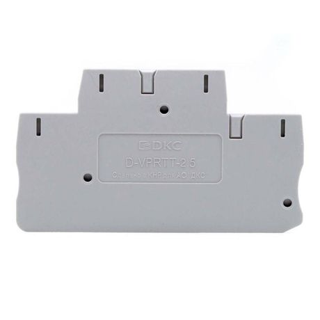 Изолятор торцевой для клеммы VPRTT-2.5-2P | D-VPRTT-2.5-2P DKC ДКС