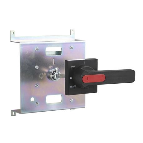 Рукоятка поворотная SMARTWATT PDE HCB800-DC-RH150/3-A, ось длиной 150 мм для HCB-DC 3P до 800 А, тип A - 4512020500005 Delta