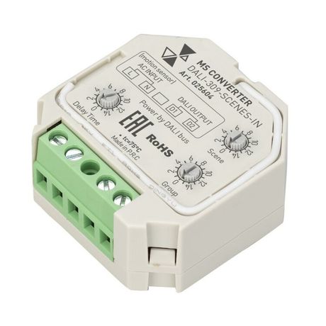 Конвертер датчика движения DALI-309-SCENES-IN (DALI bus, 230V) (IARL, -) - 025604 Arlight