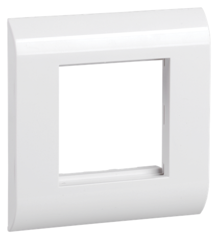 Лицевая рамка для мод. Mosaic, 80х80мм, бел. | CS5-12M ITK IEK