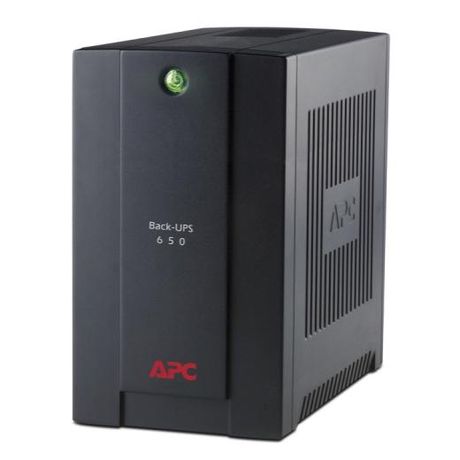 Источник бесперебойного питания Back-UPS RS 650В.А Line Interactive Automatic Volt Regulation Internet/DSL/Fax/Modem surge protection USB connectivity (3) Schuko CEE 7 (Battery Backup) 1000171362 APC BX650CI-RS Schneider Electric 642791