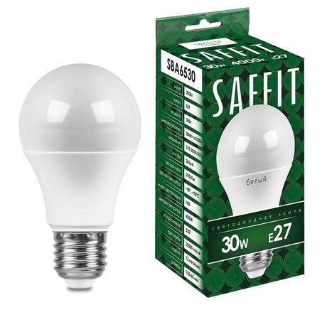 Лампа светодиодная LED 30вт Е27 дневной - SBA6530 FERON 55184