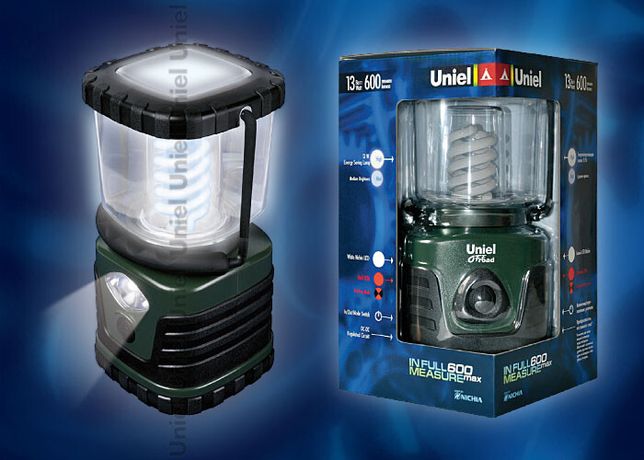 P-TL091-B Green Фонарь-offroad Premium «in full measure 600 max» пластик 13 W лампа, 6 х DDD н/к, зеленый | 03816 Uniel