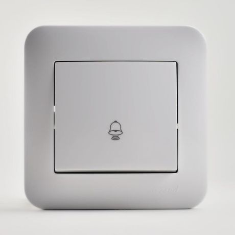 Механизм кнопки звонка 1-кл.СП ASTI 10А IP20 бел. LEZARD 7081-0288-103