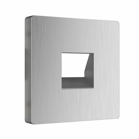 Накладка Werkel для RJ11 серебряный рифленый WL09-RJ-11-CP | a041448