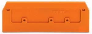 Пластина торцевая и промежуточная 2.5мм 69.4мм оранжевая - 280-371 Wago