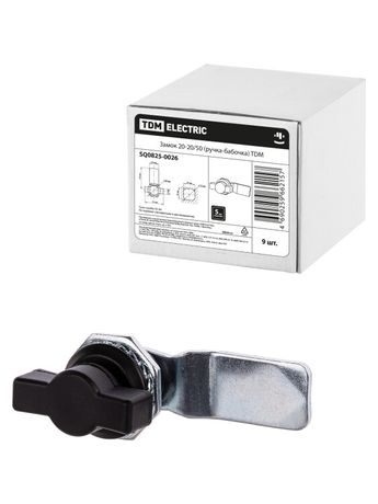 Замок 20-20/50 (ручка-бабочка) | SQ0825-0026 TDM