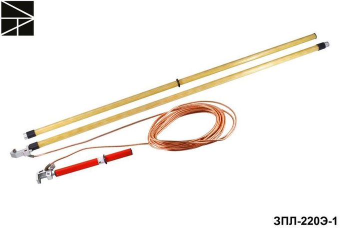 Заземление переносное для воздушных линий ЗПЛ-220Э-1 сечен. 95мм ЭЛЕКТРО ТРЕЙД ET-Z185-95