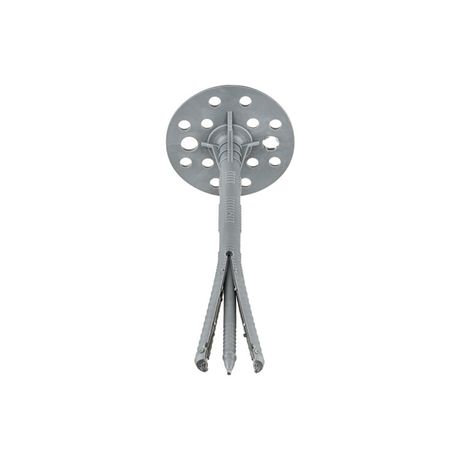 Дюбель для теплоизоляции с пласт. гвоздём 10х180 (50 шт) - пакет ( 0,81 кг) | 101713 Tech-KREP