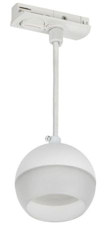 Светильник на шинопроводе 4119 декоративный трековый спот подвесной под лампу GX53 белый - LT-UCB0-4119-GX53-1-K01 IEK
