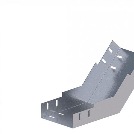 Лоток монтажный угловой 45град. вверх 150х150 сталь 1.5мм ЛУ45В.150.150.438.1.5.1 СОЭМИ Н0121350743