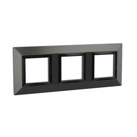 Рамка из металла, "Avanti", графитовая, 6 модулей | 4407856 DKC ДКС
