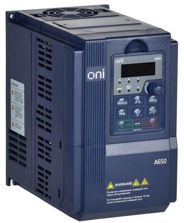 Преобразователь частоты A650 380В 3Ф 7,5кВт 17А M | A650-33E075TM ONI IEK