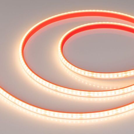 Лента светодиодная герметичная DOT-PFS-X160-10mm 24V Warm2700 (12 W/m, IP68, 5m) (ARL, 5 лет, 160 LED/m) - 051595 Arlight