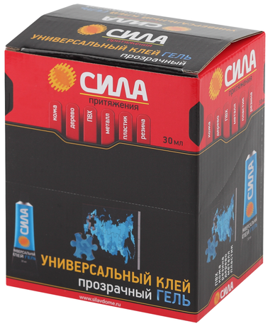 Универсальный ГЕЛЬ прозрачн. 30 мл в ШБ SGTB-30 | Б0034922 СИЛА