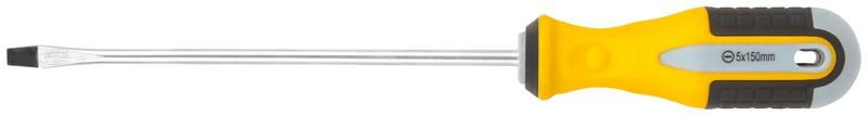Отвертка ''Старт'', CrV сталь, прорезиненная ручка 5х150 мм SL - 55185 РОС