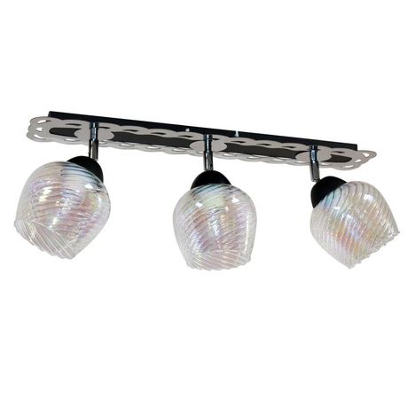 Светильник Кира 131 черн.муар хром НПБ 01-3х60-222 ИУ - 1005404971 Элетех
