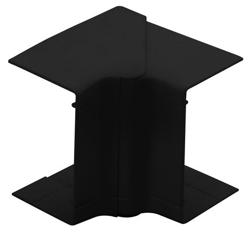 Угол внутренний для РКК-100х60 и 100х40 разводной (черный) | УВН-100х60-Ч Рувинил TYCO