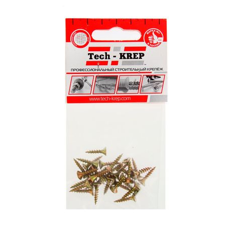 Саморез ШУж 4,5х16 пот. гол. (22 шт) - пакет ( 0,031 кг) | 136369 Tech-KREP
