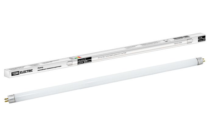 Лампа линейная люминесцентная ЛЛ 13Вт Т5 G5 865 ЛЛ-16 | SQ0355-0020 TDM