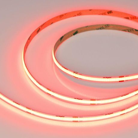 Лента светодиодная 8 Вт/м 24В Красный IP20 480LED/м COB-X480-8mm CSP 5 м - 047739 Arlight