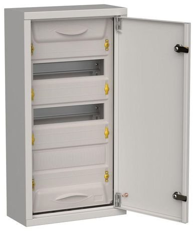 Корпус ЩРн-36 (1х36) TITAN 5 585х310х140 IP31 метал. сер. IEK TI5-50-N-036-31-7035