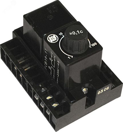 Реле РСВ-19-12Б (max In 8А) 220В 50Гц 0,1-10сек п/п - ЦУП28097 ЧЭАЗ