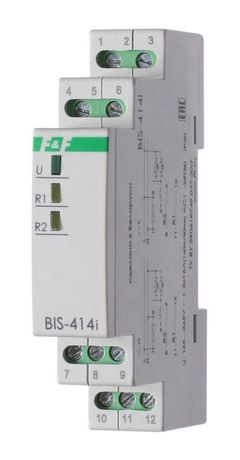 Реле импульсное BIS-414i (установка на DIN-рейку; управление двумя нагрузками; для нагрузки с больш. пусков. током (160А/20мс)) F&F EA01.005.020 Евроавтоматика