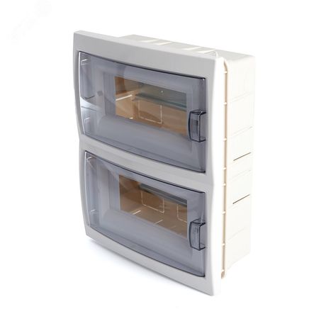 Бокс встраиваемый 16 модулей, пластик, IP20, серия Standart (КНС-16Д), EBX50-2/16-20 | 39654 STEKKER FERON