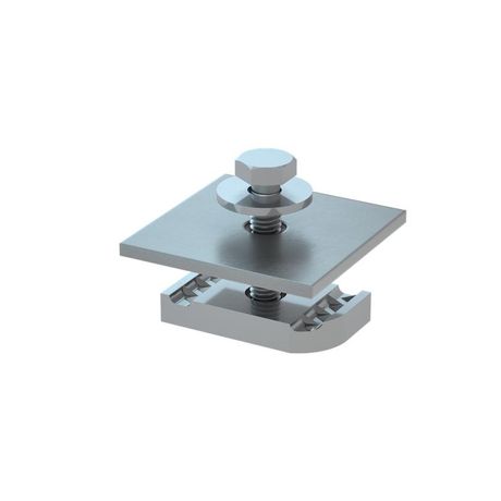 Прижим лестничного лотка к страт-профилю HD | STPR КМ-профиль LO14304