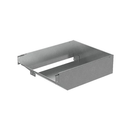 Угол для лотка вертикальный внешний L 100х600мм с разворотом трассы на 90град. "ПЛЮС" HD85 КМ PL18478 КМ-Профиль