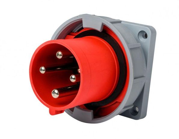Вилка для скрытой проводки 3Р+РЕ 63А 380В IP67 ВЩ-103 | 26239DEK DEKraft APC
