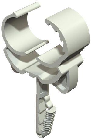 Трубный зажим SNAP 22,5-28,5mm на защелке с дюбедем (1976 22-28) | 2148536 OBO Bettermann