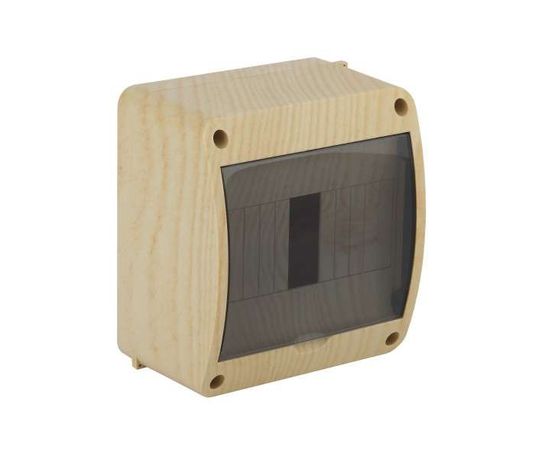 Щиток распределительный навесной на 6 модулей с дверцей сосна IP40 (ЩРн-П-6) - 68306-27М TYCO