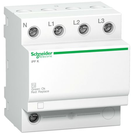 Ограничитель перенапряжений импульсный T2 iPF K 40 40кА 340В 3П+N - A9L15688 Schneider Electric