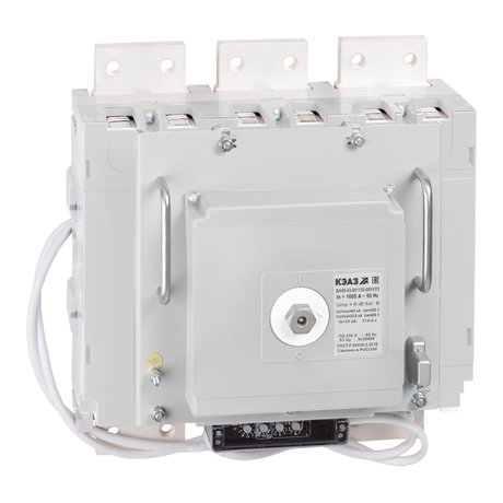 Выключатель автоматический ВА55-43-344730-1600А-690AC-НР230AC/220DC-ПЭ220DC-УХЛ3 | 293380 КЭАЗ