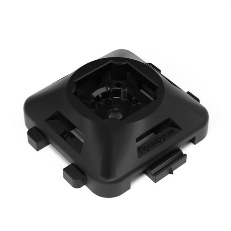 Площадка под стяжку усиленная для прямого монтажа черная (50шт/750шт уп/кор) | PR13.0460 Промрукав Строитель