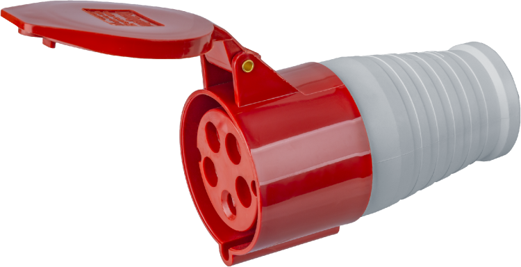 Розетка переносная 32А 3P+N+PE IP44 14 308 NCA-SR225-32-380 Navigator 14308