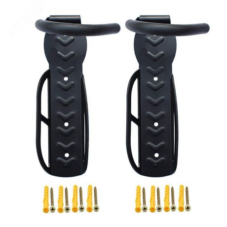 Кронштейн для велосипеда В-1 настенный с поворотным крюком на 180град. крепление за обод переднего колеса Rexant 38-0601 MEET