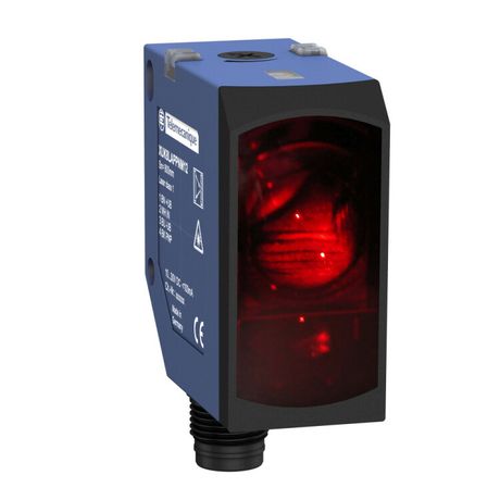 МИНИАТЮРНЫЙ ФОТОДАТЧИК, ПОДАВЛЕНИЕ ЗАДНЕГО ФОНА, 10-30 VDC | XUK8LAPPNM12 Schneider Electric