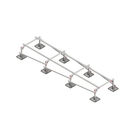 Конструкция опорная для установки оборудования TECHNORAPTOR STEELFOOT 1000х4000 КМ TR0105 КМ-Профиль