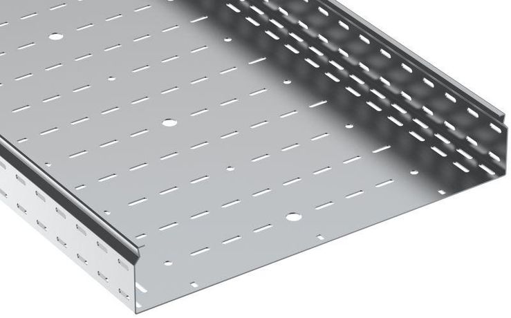 Лоток листовой перфорир. 100х600 L3000 сталь 1.5мм ESCA 7 IEK CLP10-100-600-150-3