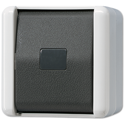 Кнопка без фиксации 10AX 250V ~; для накладного монтажа IP44 | 833-2W Jung