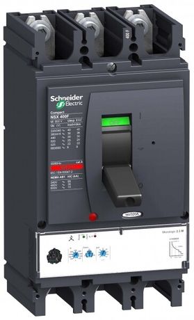 Выключатель автоматический 320А 50кА NSX400N MICROLOGIC 2.3 3P3D электронный расцепитель - LV432776 APC